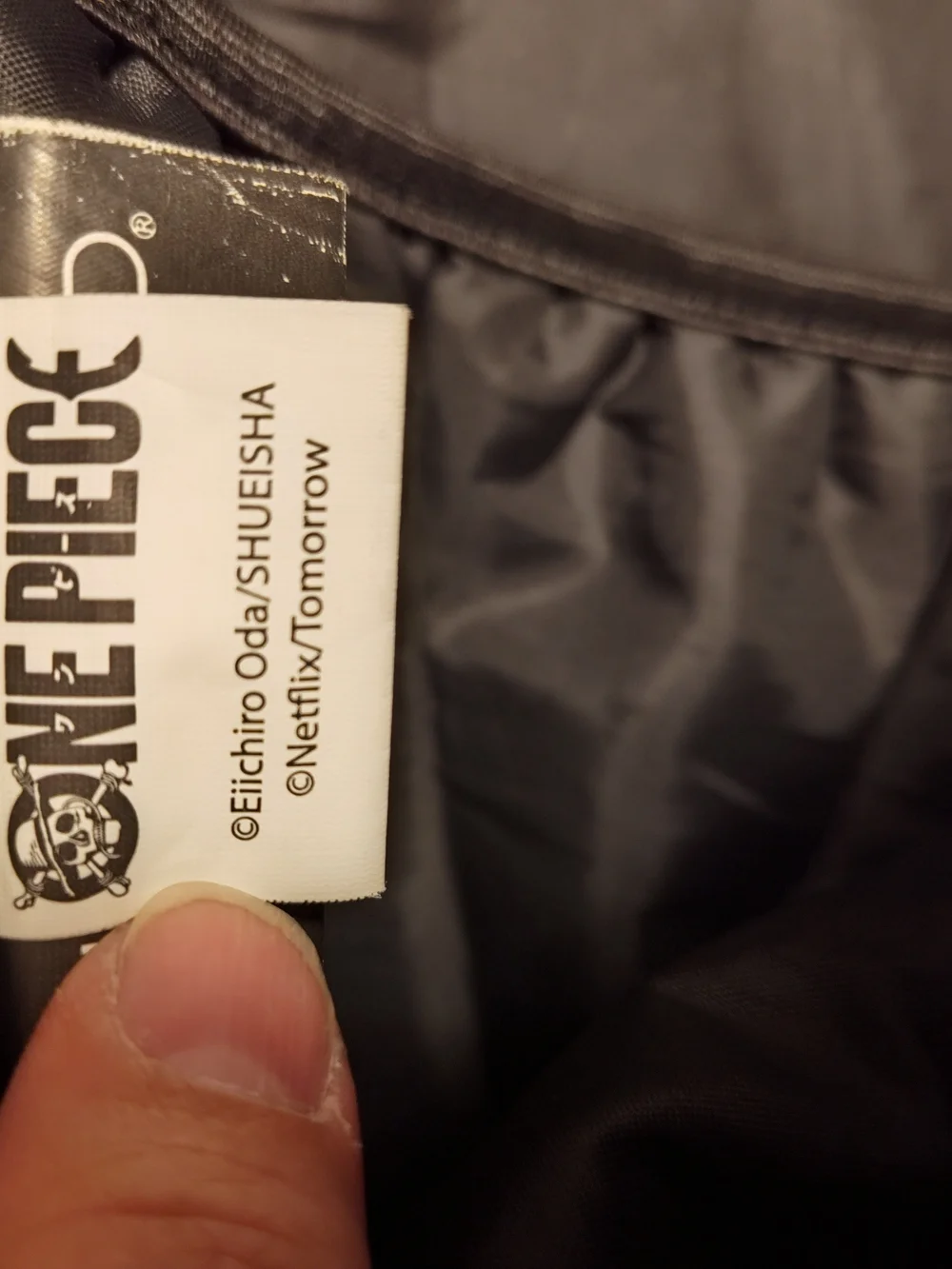 Onepiece Black & Blue Camouflage Travel Backpack